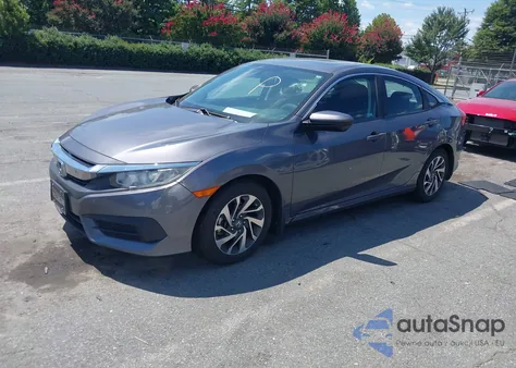 2018 Honda Civic Ex from USA, damaged, VIN 2HGFC2F78JH592375